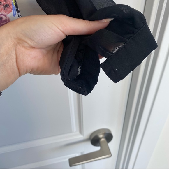 ATMOSPHERE- semi sheer floral blouse - Picture 9 of 15